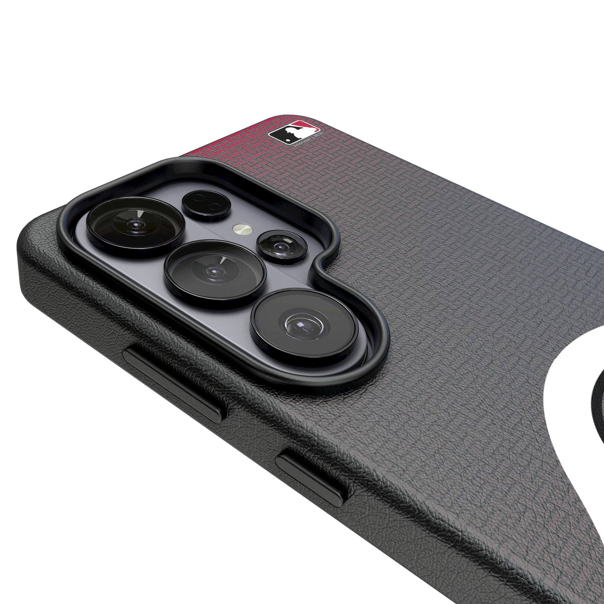 Keyscaper MLB Cincinnati Reds Linen Galaxy Magnetic Bump Case S24 Ultra ...