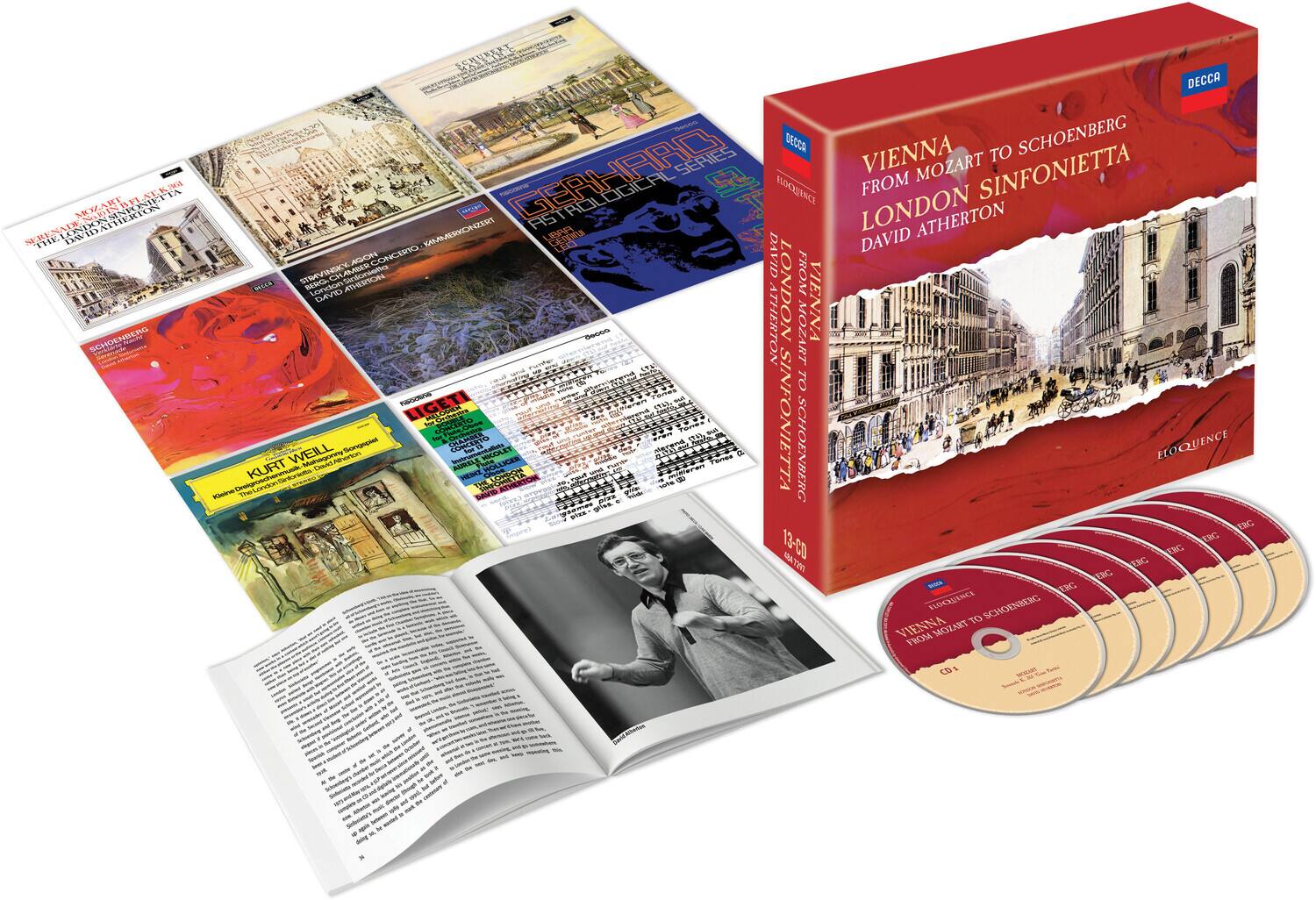 Vienna from Mozart to Schoenberg: London Sinfonietta - David Atherton

Decca Eloquence

13 CDs

Schoenberg
Kurt Weill
Holliger
A. Webern
Ligeti
Mozart
Sinfonietta
Eloquence
From Mozart to Schoenberg
London Sinfonietta
David Atherton
