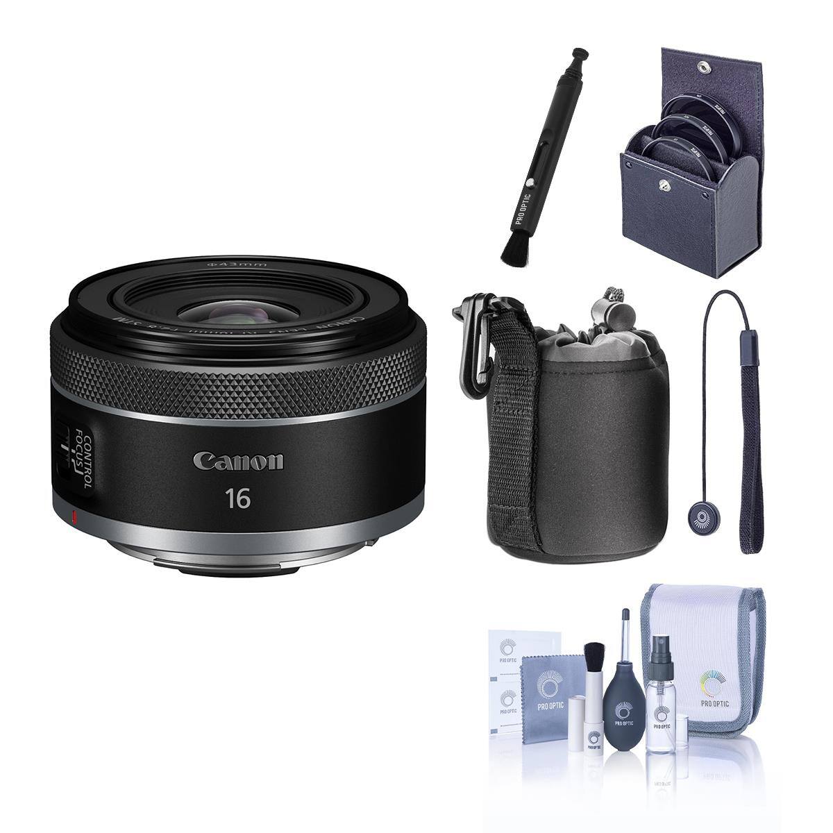 PRO OPTIC U.T. 9 FOCUS CONTROL Canon 16 F % F PRESTC mTE
