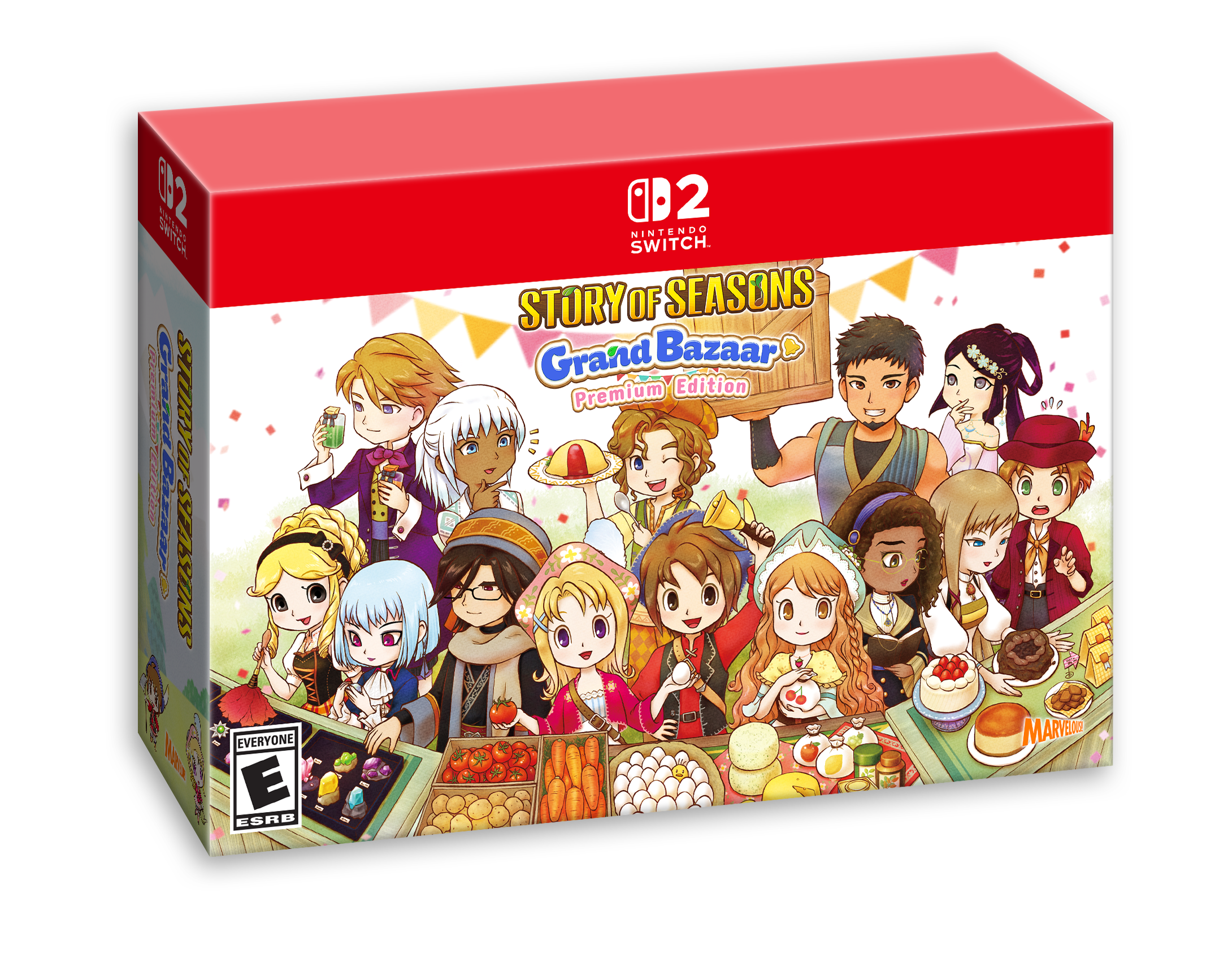 Story of Seasons: Grand Bazaar: Premium Edition - Nintendo Switch 2 - Front_Zoom