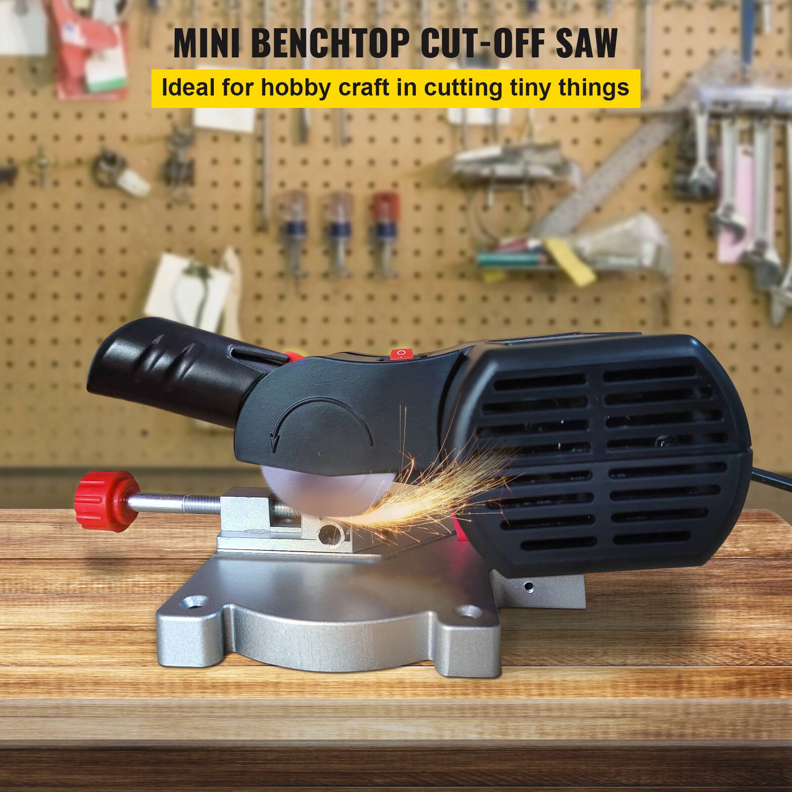 MINI BENCHTOP CUT-OFF SAW  
Ideal for hobby craft in cutting tiny things