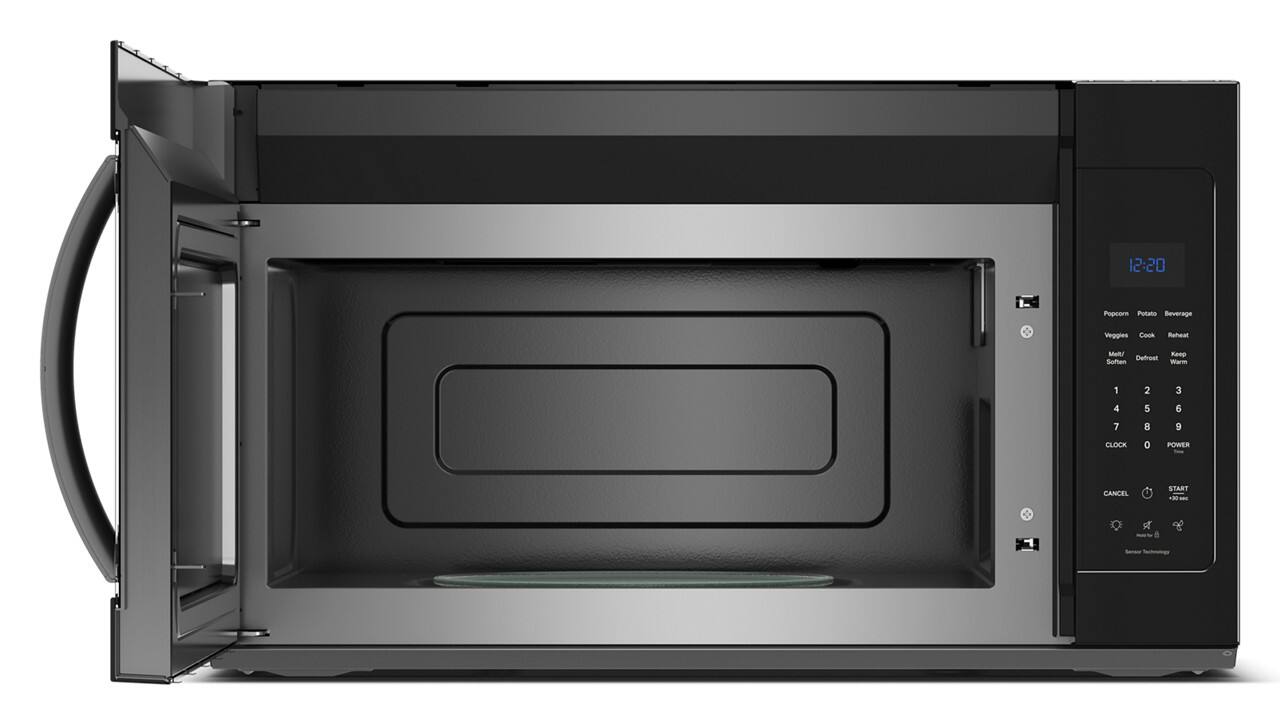 12:20  
Popcorn Potato Beverage Weppies Cook Reheat Mel Defrost Sofien Kaep Warm  
1 2 3 4 5 6 7 8 9  
CLOCK 0  
POWER CANCEL START -