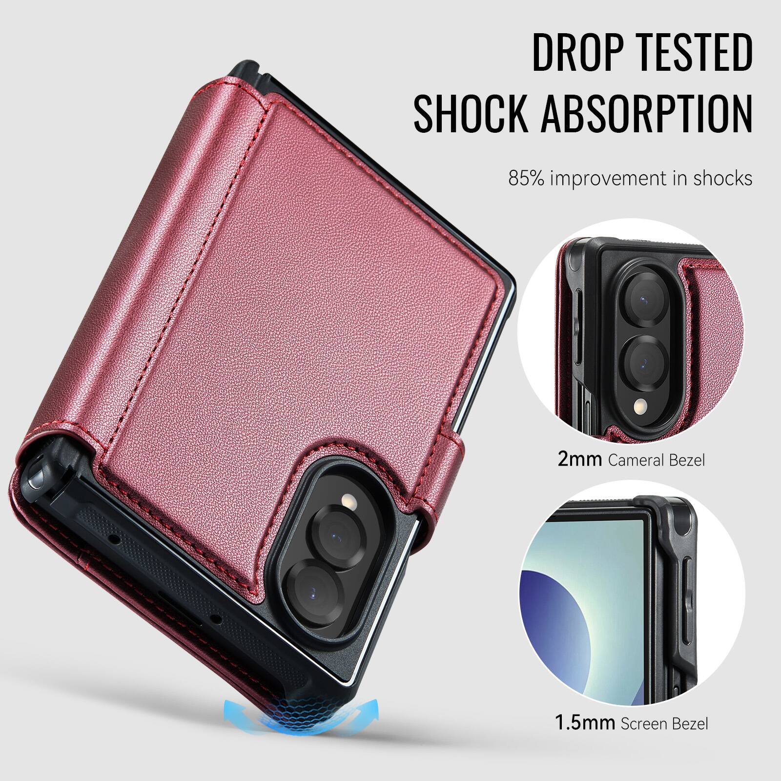 DROP TESTED SHOCK ABSORPTION  
85% improvement in shocks  
2mm Camera Bezel  
1.5mm Screen Bezel