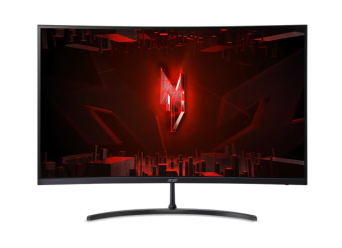 Acer - Refurbished Excellent - Nitro ED0 EDS320Q S3 31.5 Full HD Curved VA Gaming Monitor 1920x1080 - Black