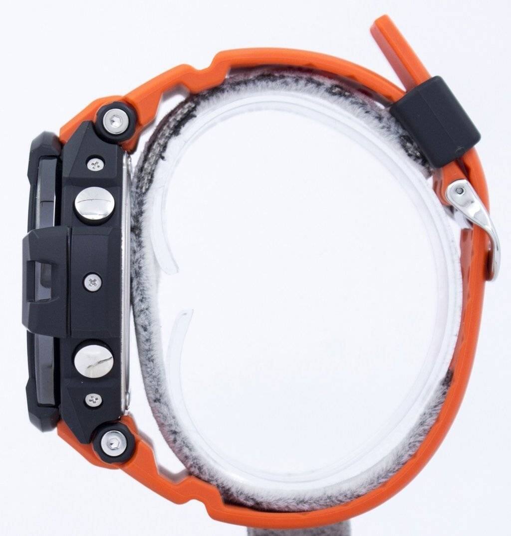 Left. Casio - G-Shock Gravitymaster Neon Illuminator Analog-Digital GA-1000-4A Men's Watch - Black.