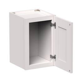 Boyel Living - 12-in W x 18-in H x 12-in D Shaker RTA Kitchen Wall Cabinet with Soft-Close Doors - Glacier White