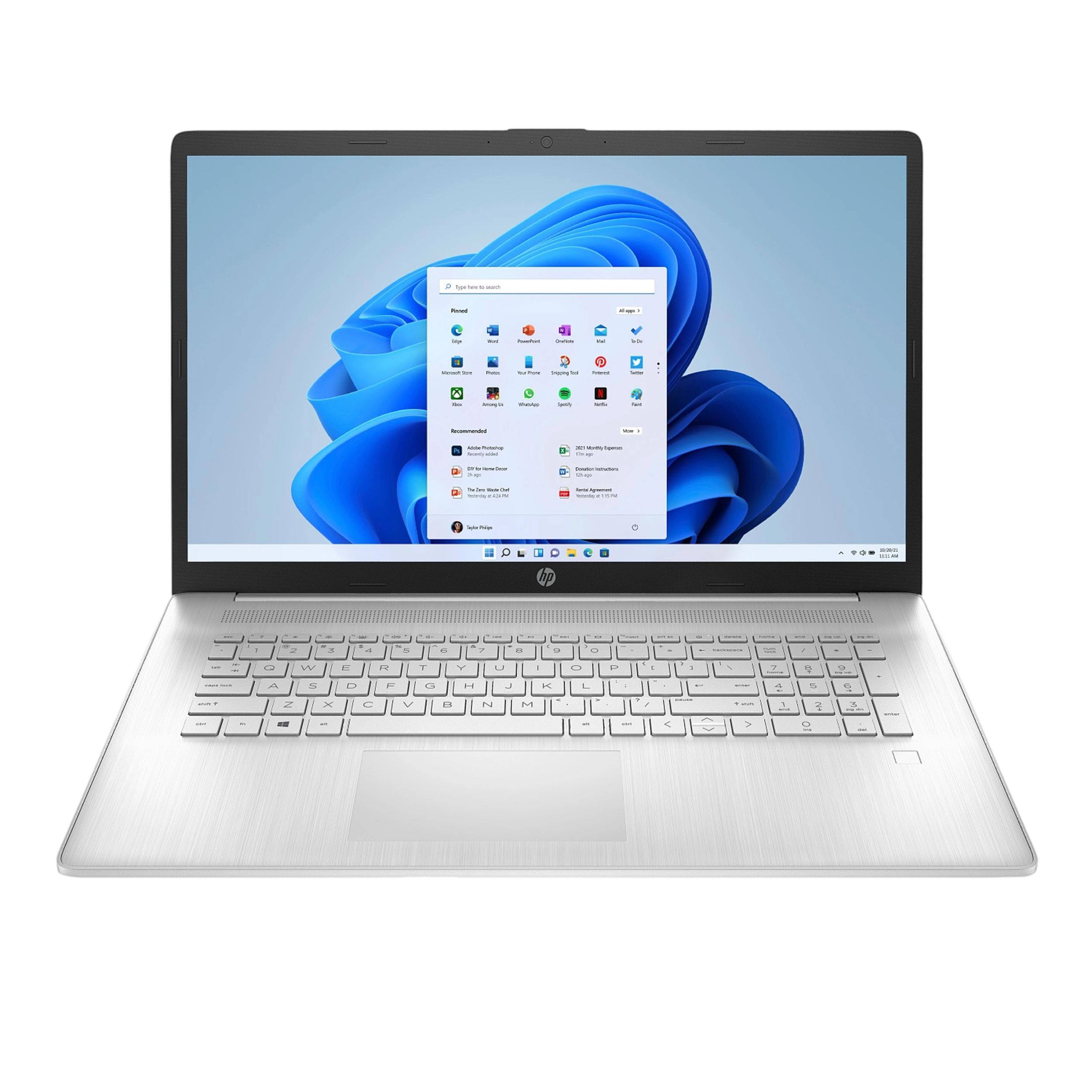 Alt View 1. HP - HP 17.3" FHD IPS Business Laptop,Intel i5-1334U,16GB RAM,512GB SSD,Win 11 Pro,Backlit Keyboard,Silver - Silver.