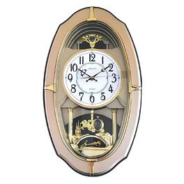 FC Design - 20.5"H Gold & Beige Elegant Decorative Wall Clock - Timeless Charm - Multicolor