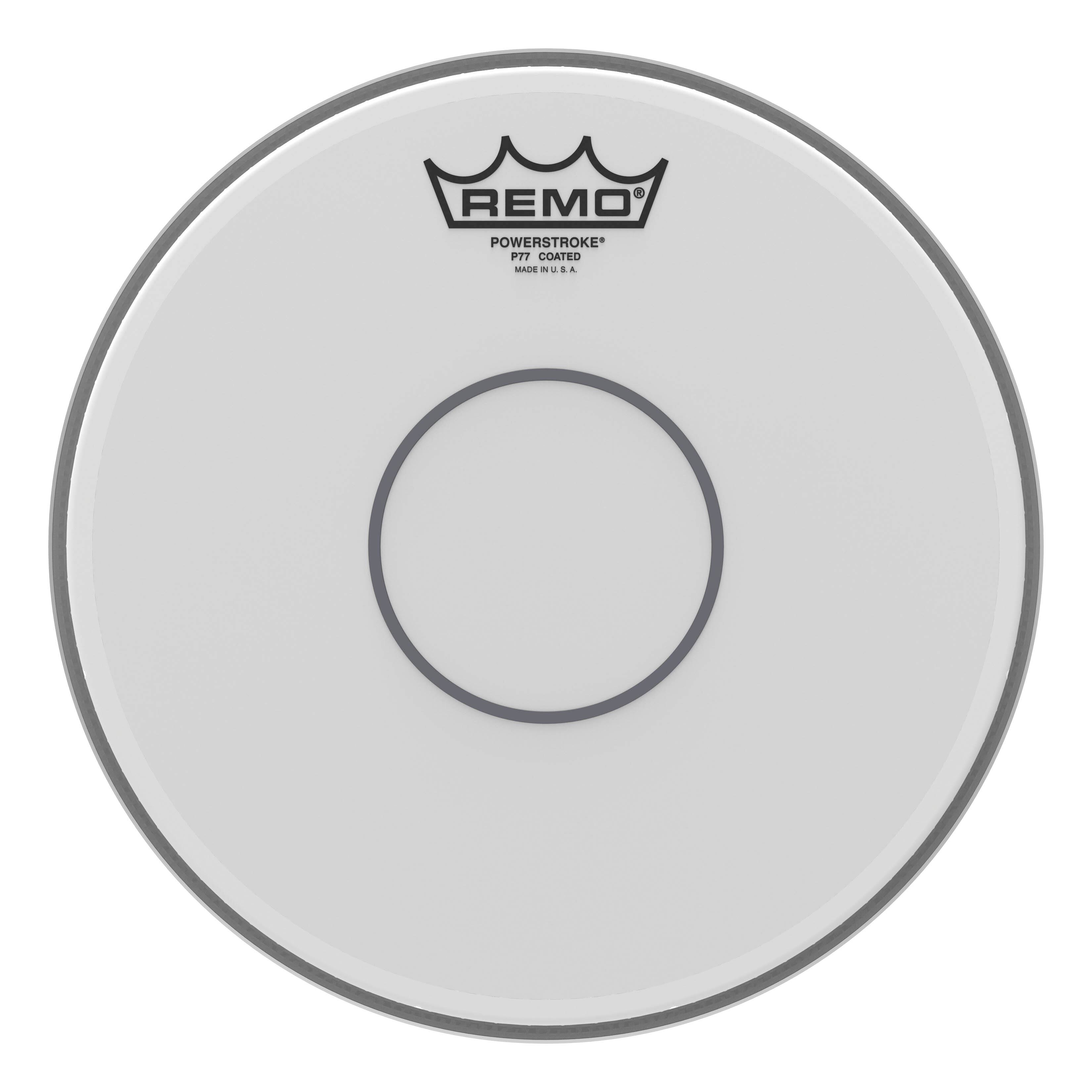 Remo - Batter, Powerstroke 77, Coated, 10 Diameter, Open Channel, Clear Dot price history on PriceWatchPro