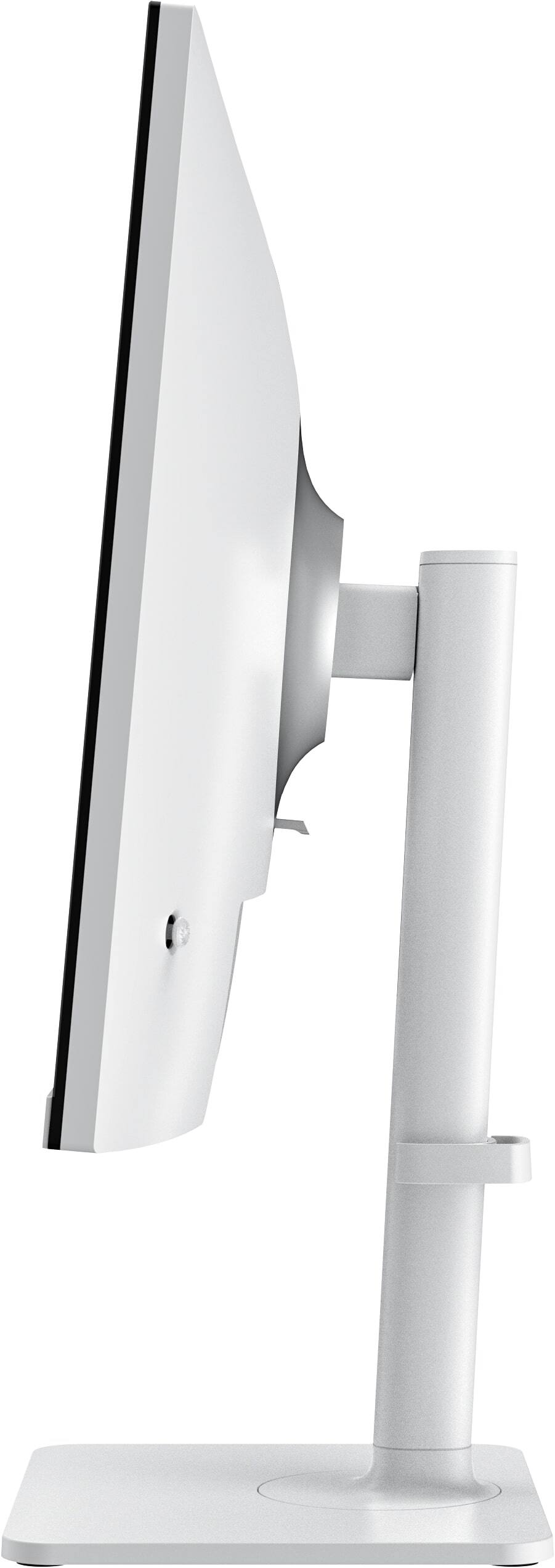 Back. MSI - Modern MD272UPSW 27" FHD 60Hz ms Smart Monitor with HDR ready ,Built-in Speakers (DisplayPort, HDMI, USB-C ) - Matte White.