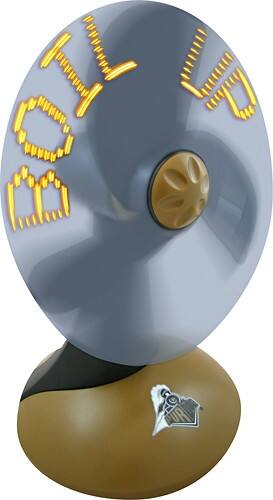 Angle Standard. Champion Treasures - Purdue Light-Up Desk Fan.