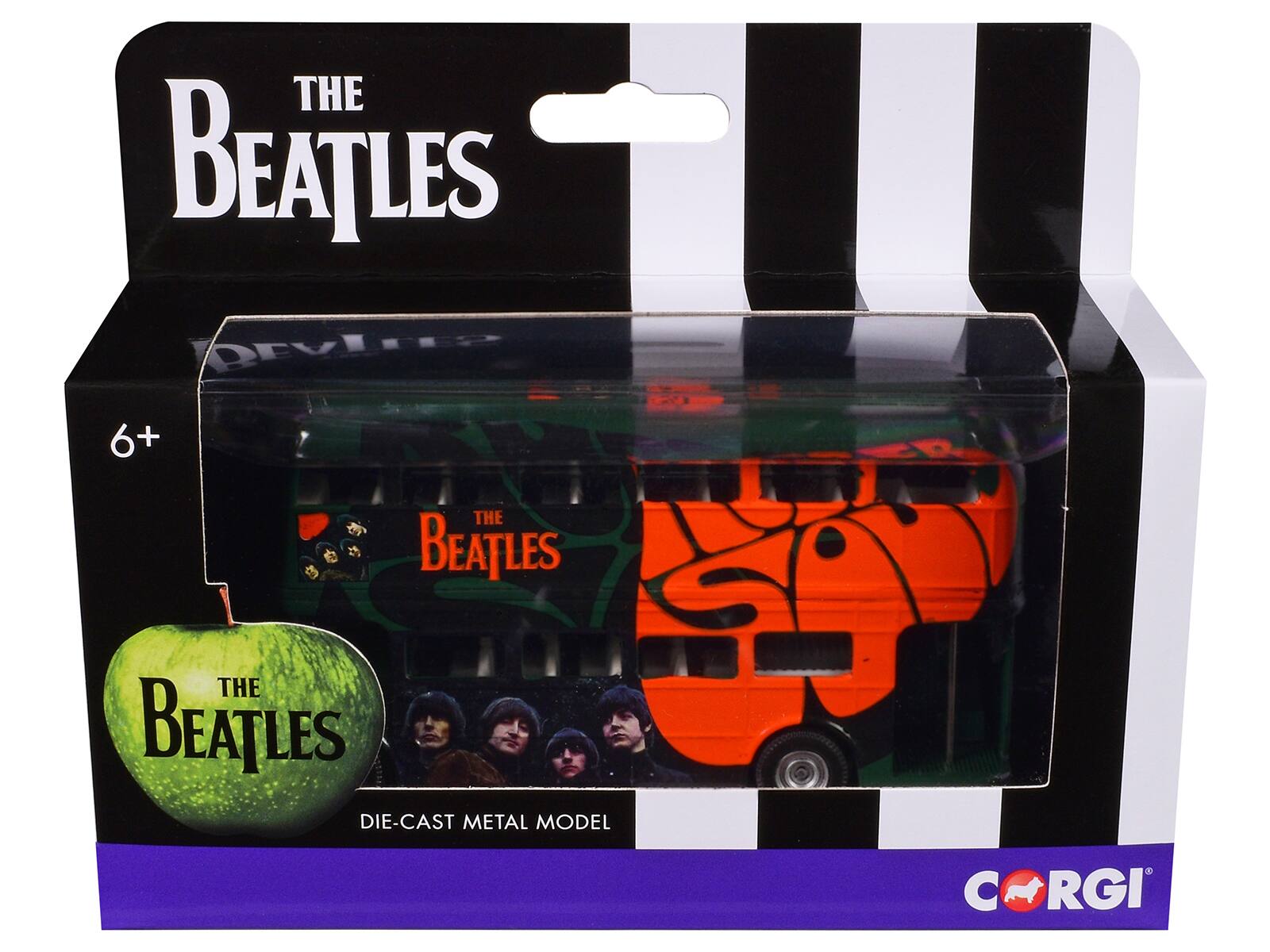 THE BEATLES  
6+  
THE BEATLES  
DIE-CAST METAL MODEL  
CORGÍ