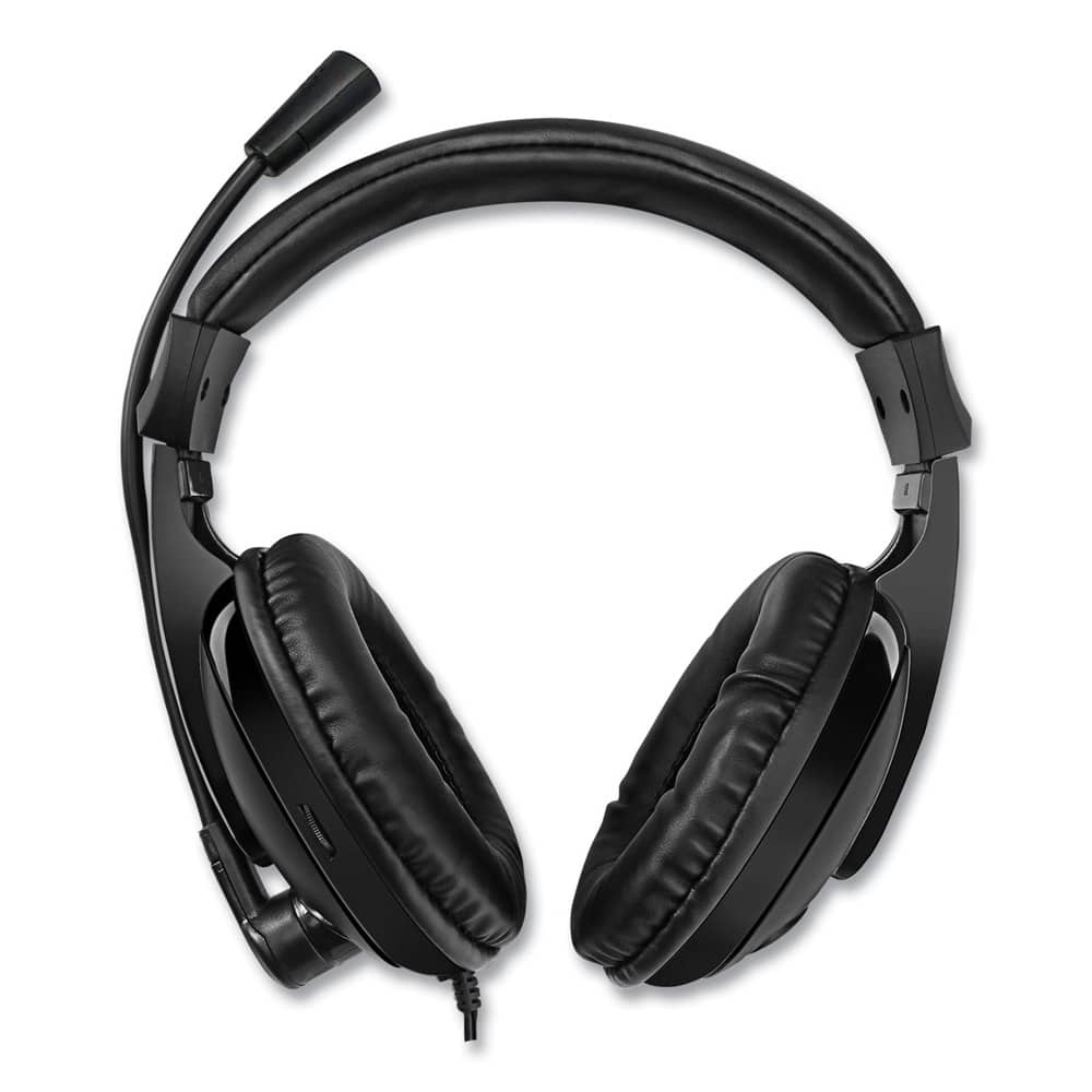 Adesso - XTREAMH5 Xtream H5 Binaural Over The Head Multimedia Headset with Mic - Black