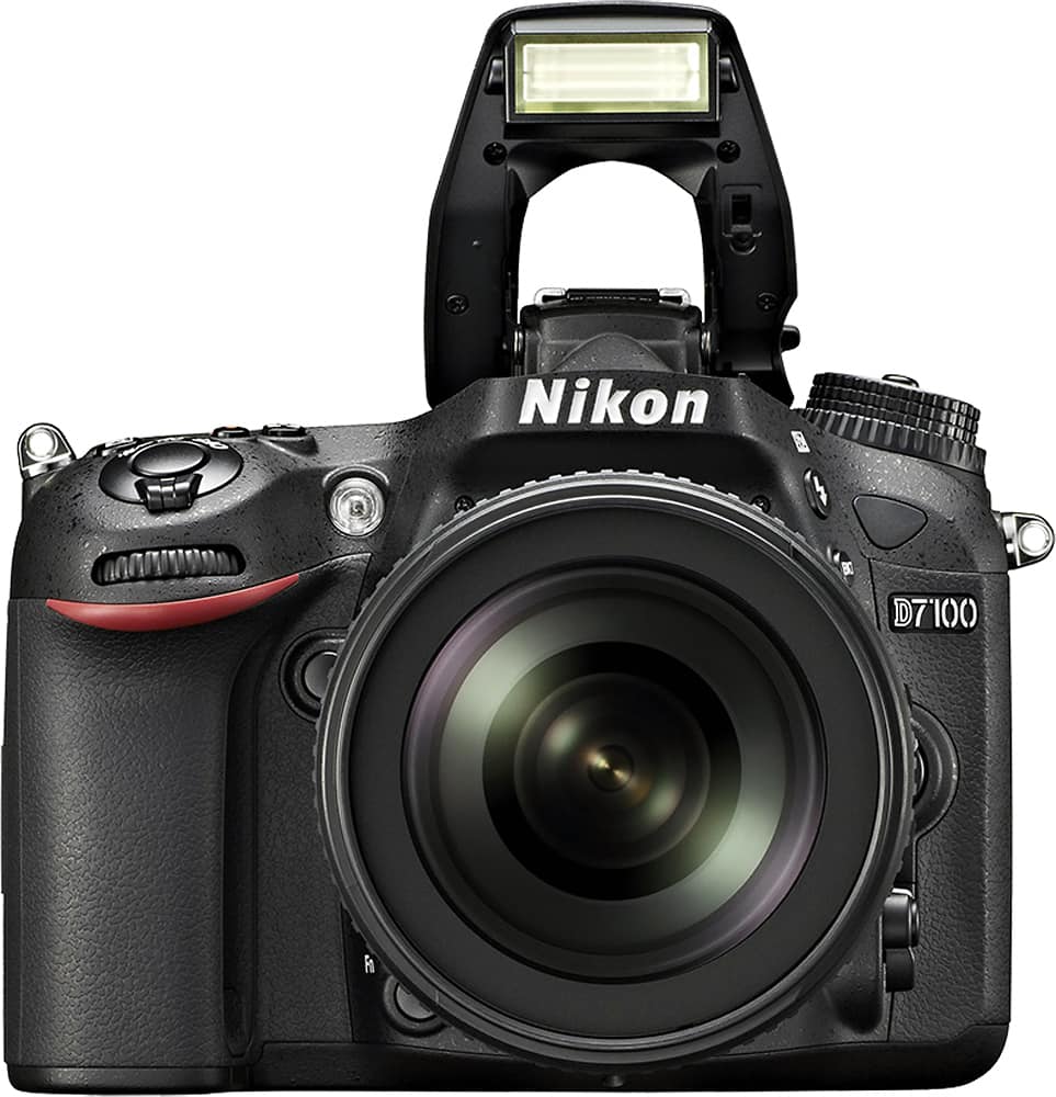 knal Redding Kudde Nikon D7100 DSLR Camera with 18-140mm VR Lens Black 13302 - Best Buy