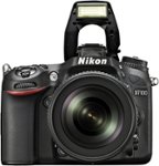 Front Zoom. Nikon - D7100 DSLR Camera with 18-140mm VR Lens - Black.