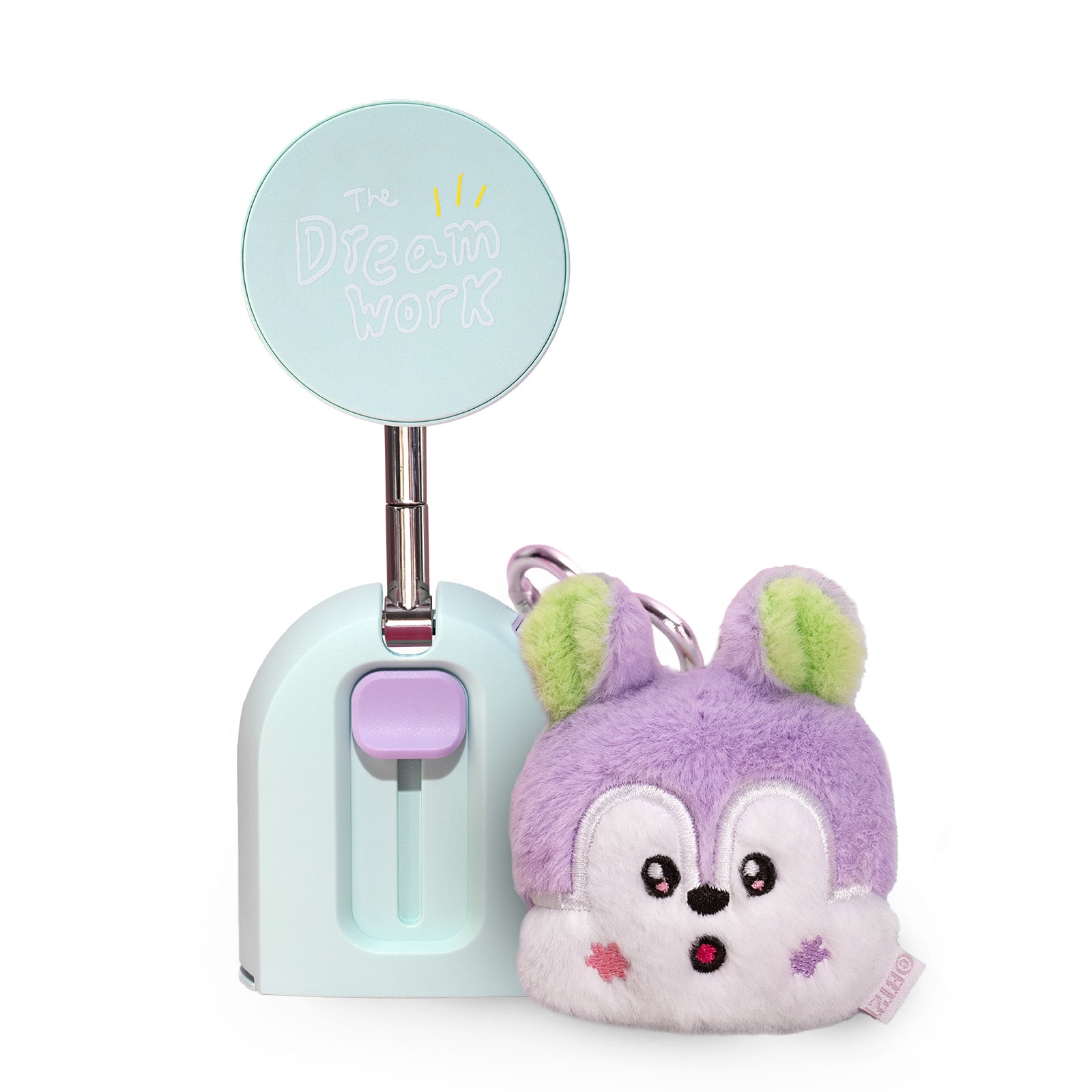 iOttie - with BT21 Treker Magnetic Travel Phone Mount with Carabiner (MANG) - MagSafe Stand for Travel - Mint