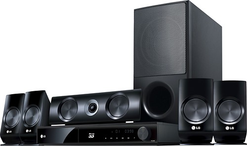 taart Kanon Ongunstig Best Buy: LG 5.1-Ch. 3D/Wi-Fi Blu-ray Home Theater System LHB336