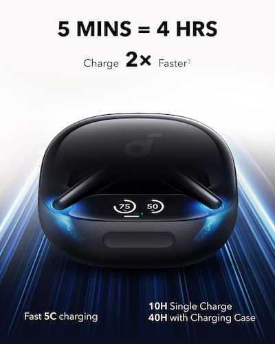 Soundcore by Anker Liberty 4 Pro True Wireless Noise Cancelling Soundcore by Anker Liberty 4 Pro True Wireless Noise Cancelling