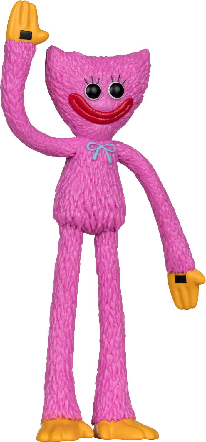 Alt View 3. McFarlane Toys - McFarlane Toys - Poppy Playtime - Kissy Missy 4.5" Bendable Figure   - COLLECTIBLES - Multicolor.