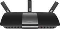 Front Zoom. Linksys - 802.11ac Smart Wi-Fi Dual-Band Router - Black.