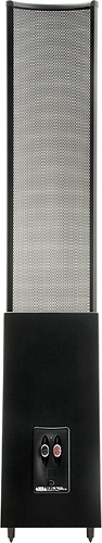 Back View: MartinLogan - ElectroMotion ESL 8" Floor Speaker (Each) - Black