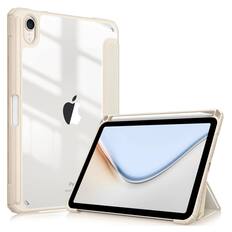 Front. Kitcheniva - Clear Back Shell Slim Case For iPad Mini 7 A17 Pro 2024/iPad Mini 6 Starlight - Starlight.