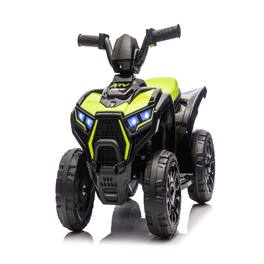 Ropilly - 6V Ride On ATV for Toddlers, Battery Powered 4 Wheeler with Anti-Slip Wheels, Green