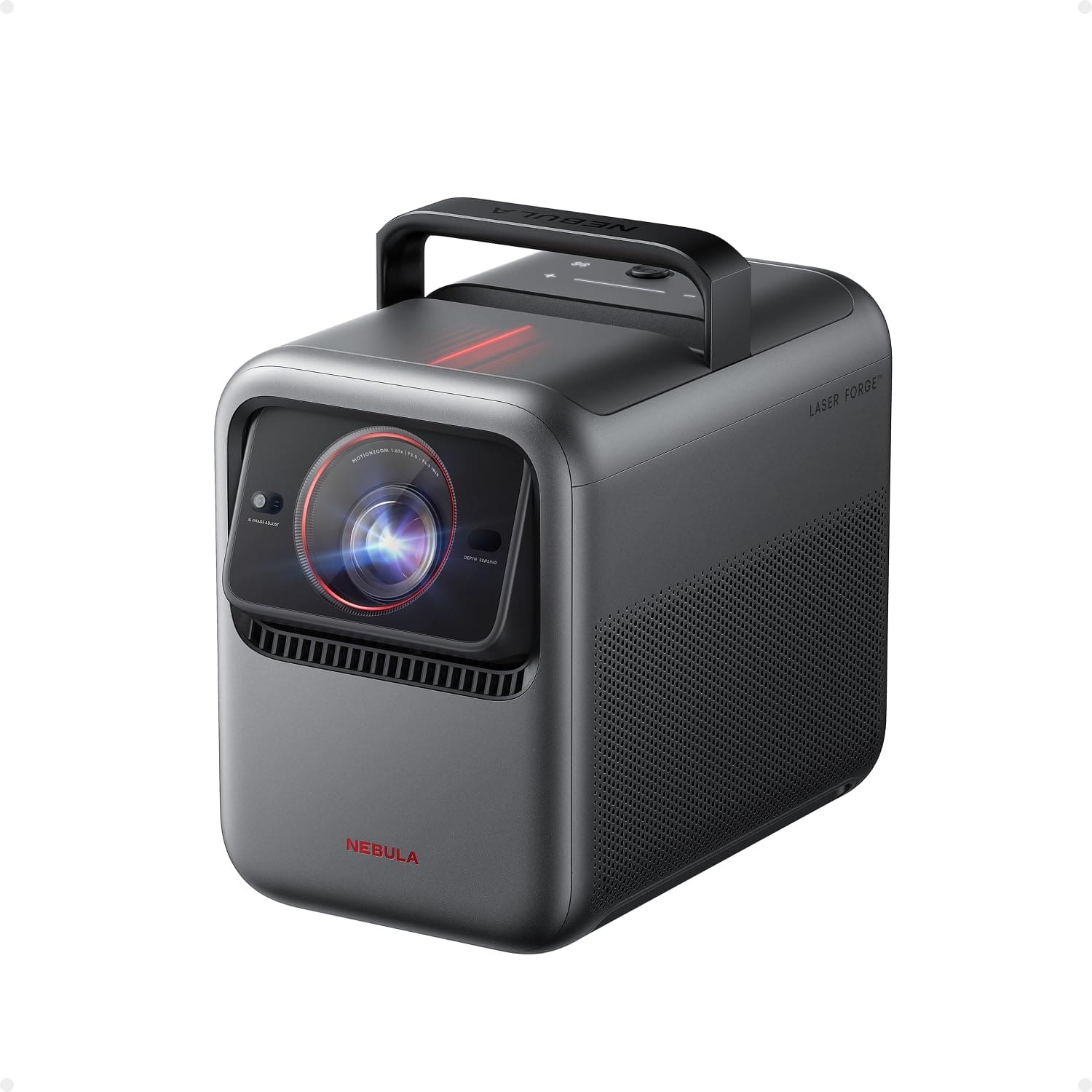 Soundcore - Nebula X1S 4K Triple Laser Projector - Black+Gray