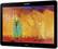 Left. Samsung - Galaxy Note 2014 Edition - 10.1" - 16GB - Black.
