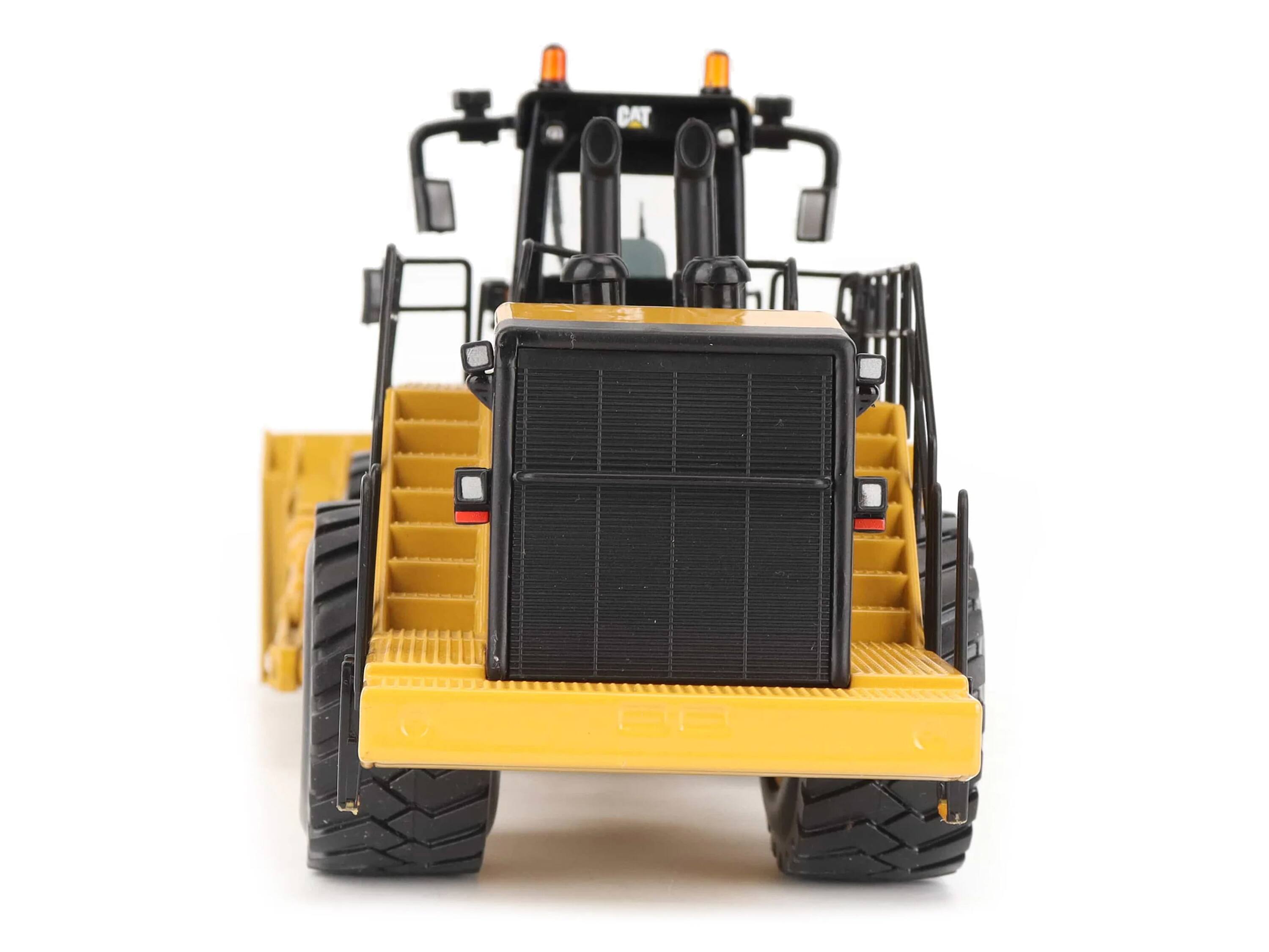 Alt View 1. Diecast Masters - CAT Caterpillar 854K Wheel Loader Yellow "Core Classics Series" 1/50 Diecast Model by Diecast Masters - Yellow .