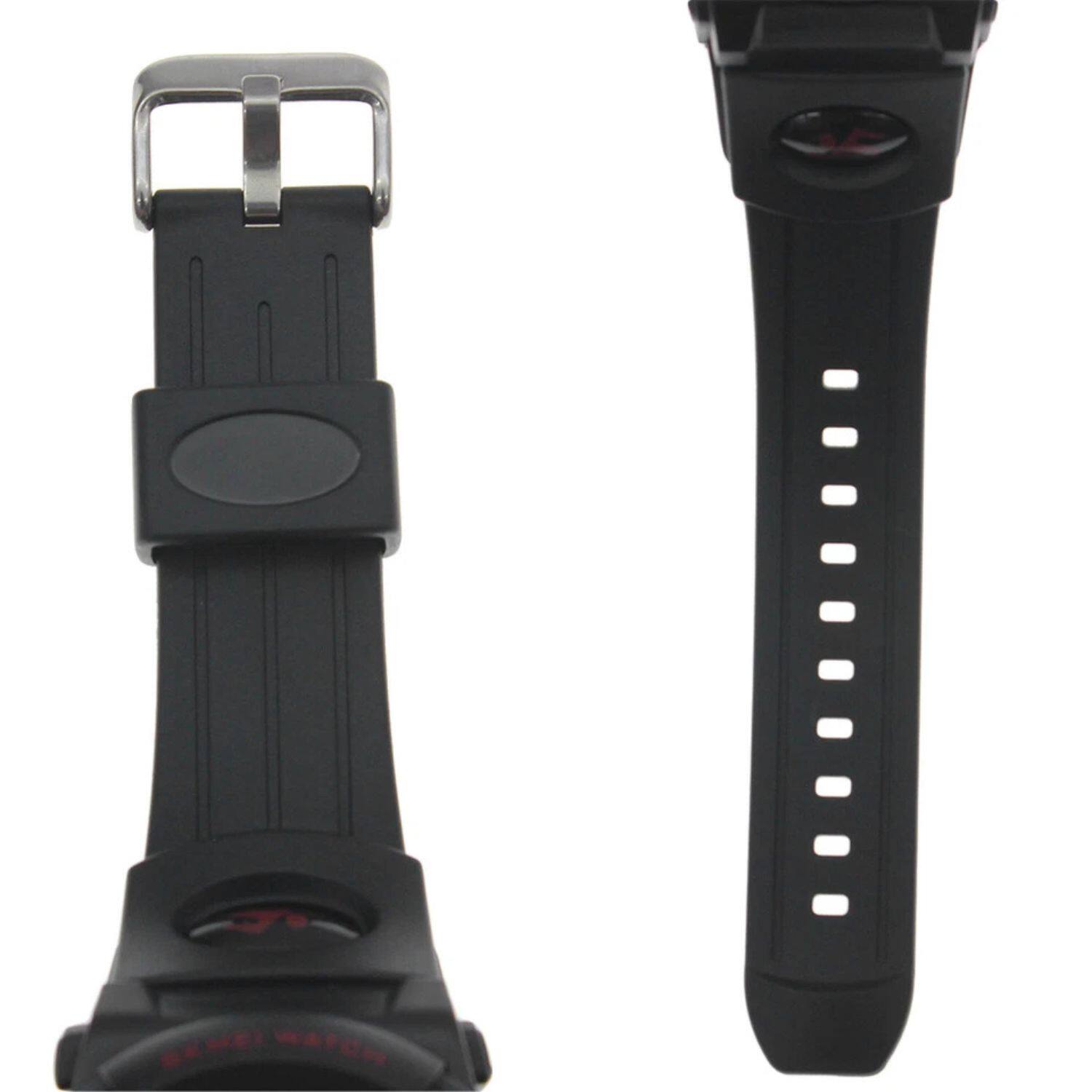 Left. Stock Preferred - Men’s Military Digital Analog Sports Watch – Waterproof Quartz Wristwatch with Alarm, Chronograph & Dual Time Display - Blue.