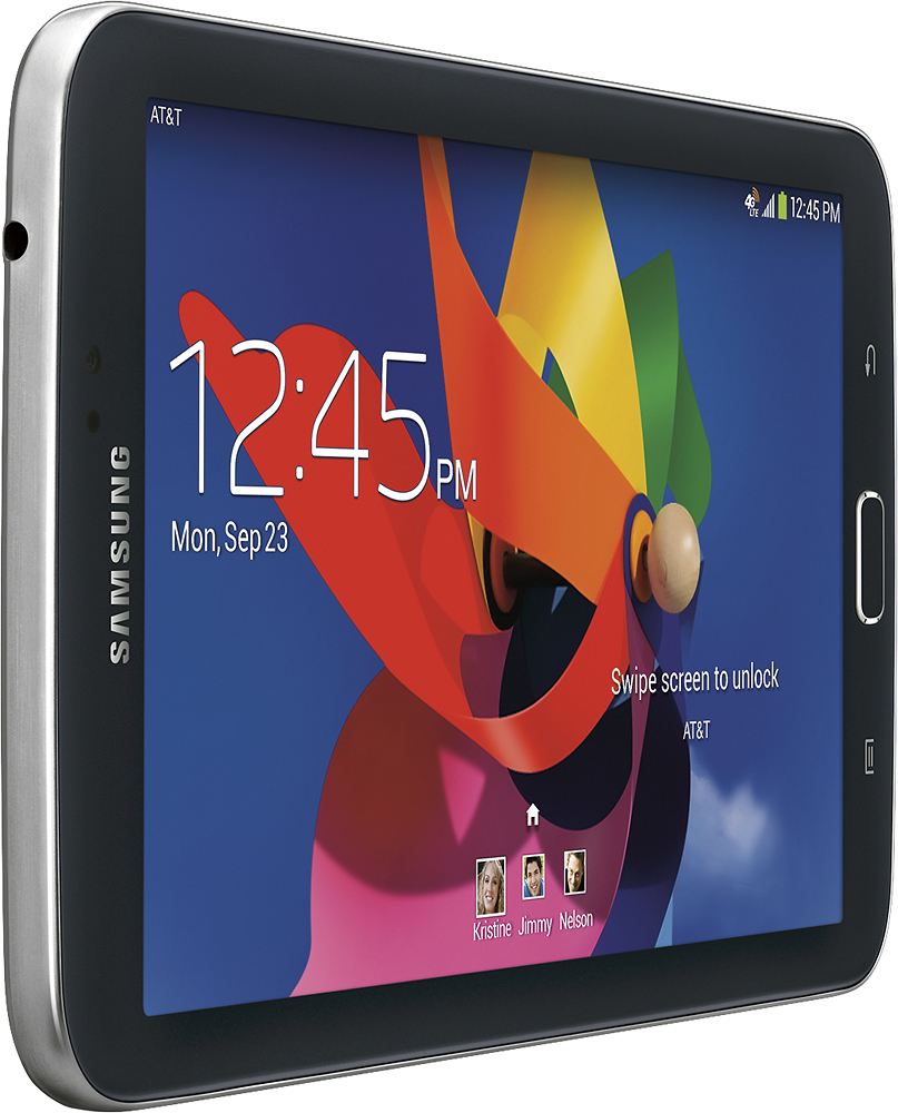 Best Buy Samsung Galaxy Tab 3 7 16gb Wi Fi 4g Lte Atandt Black Sm T217azkaatt
