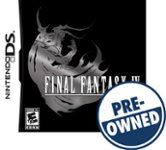 Front Standard. Final Fantasy IV — PRE-OWNED - Nintendo DS.