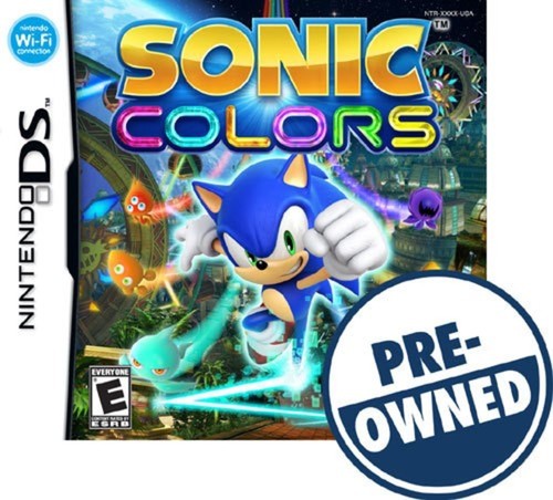  Sonic Colors — PRE-OWNED - Nintendo DS