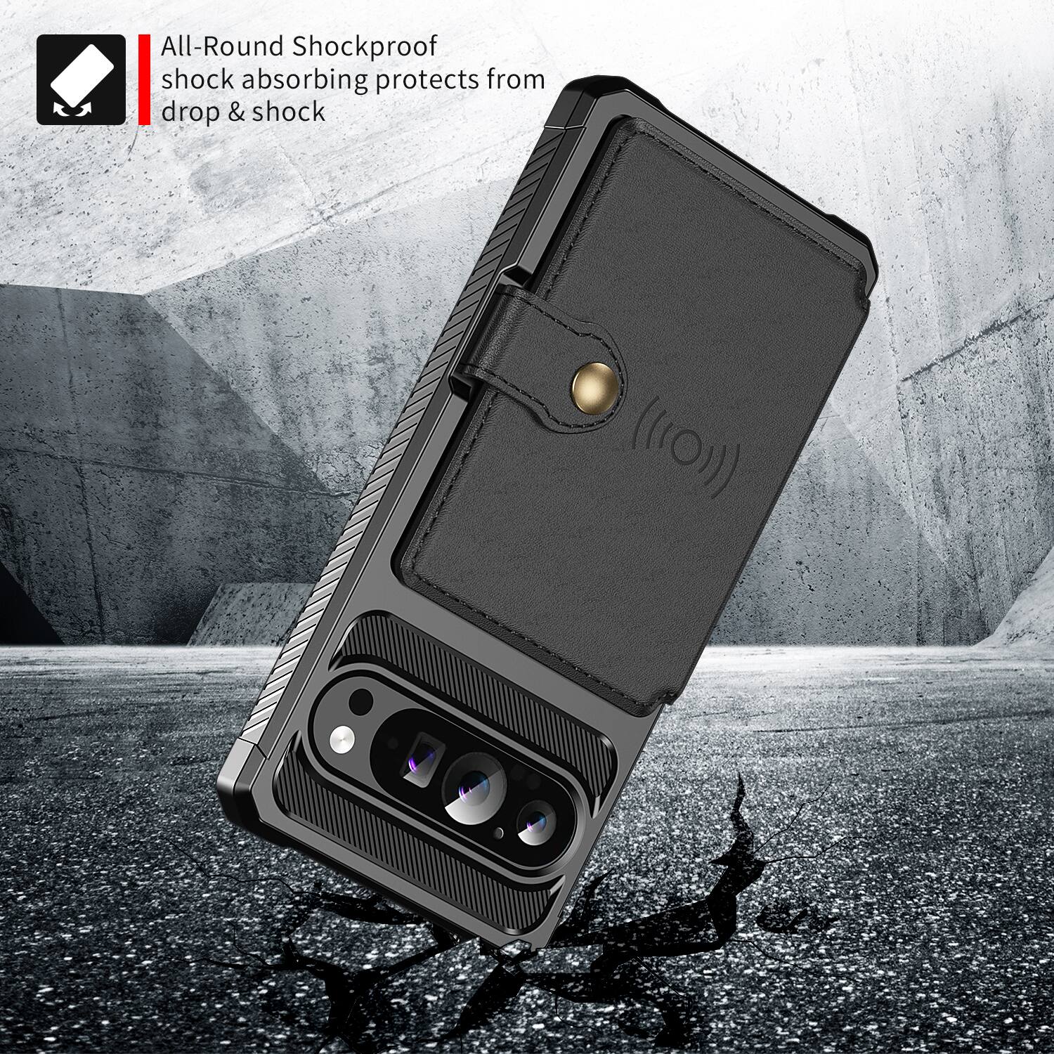 All-Round Shockproof shock absorbing protects from drop & shock