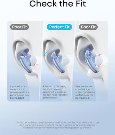 Soundcore by Anker Liberty Buds, Semi in Ear Earbuds, with Real Soundcore by Anker Liberty Buds, Semi in Ear Earbuds, with Real
