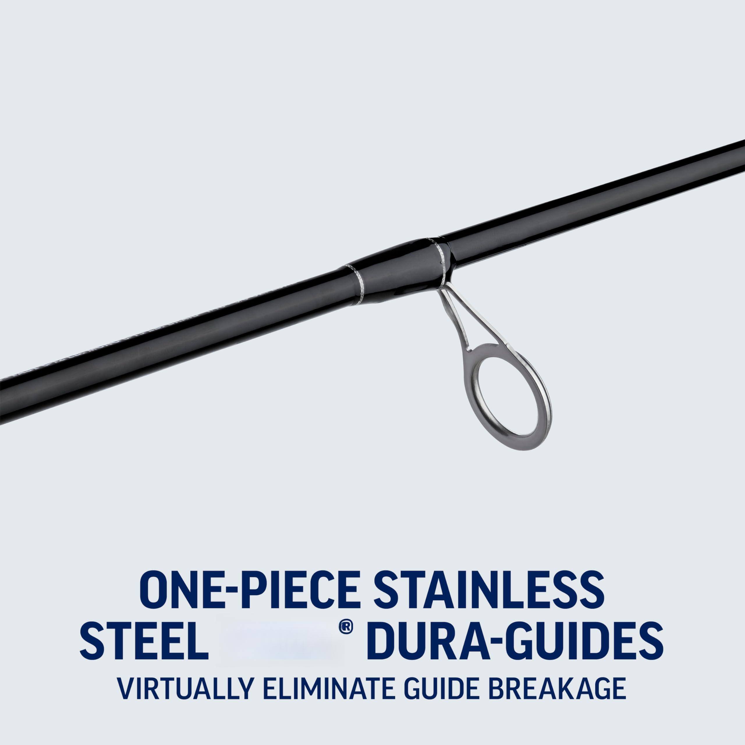 ONE-PIECE STAINLESS STEEL DURA-GUIDES  
VIRTUALLY ELIMINATE GUIDE BREAKAGE