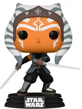 Funko - POP! Star Wars: Mandalorian - Ahsoka with Sabers - Collectibles - Multicolor