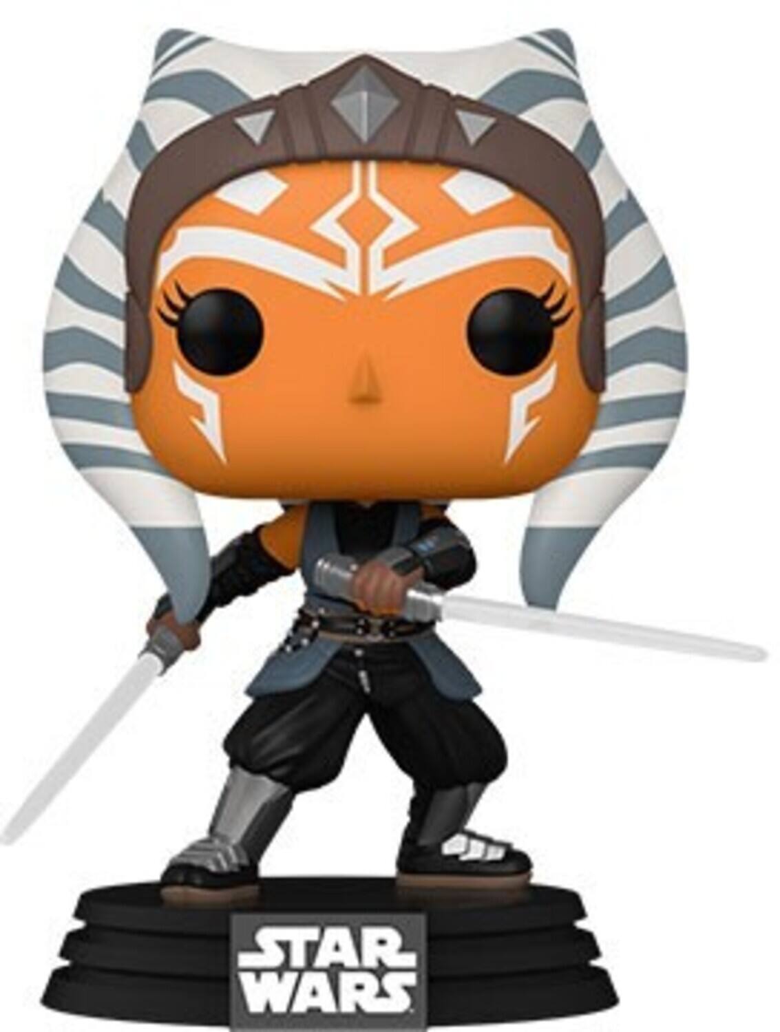 FUNKO POP! Star Wars: Mandalorian - Ahsoka with Sabers - Collectibles