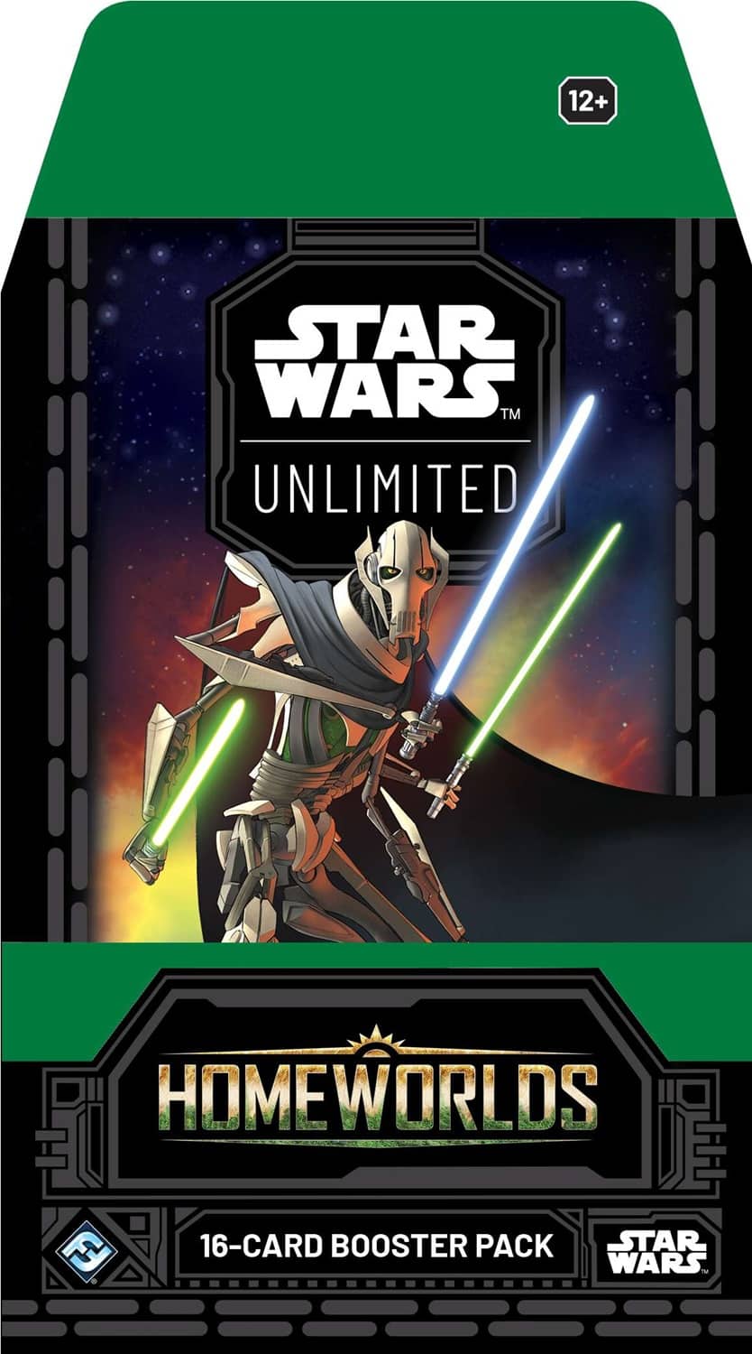 Asmodee - Star Wars: Unlimited Trading Card Game – Homeworlds Booster Pack