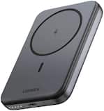 UGREEN - 5,000mAh Magnetic Power Bank, Magsafe-Compatible Portable Charger for iPhone 17/16/15/14/13/12 Series - Black
