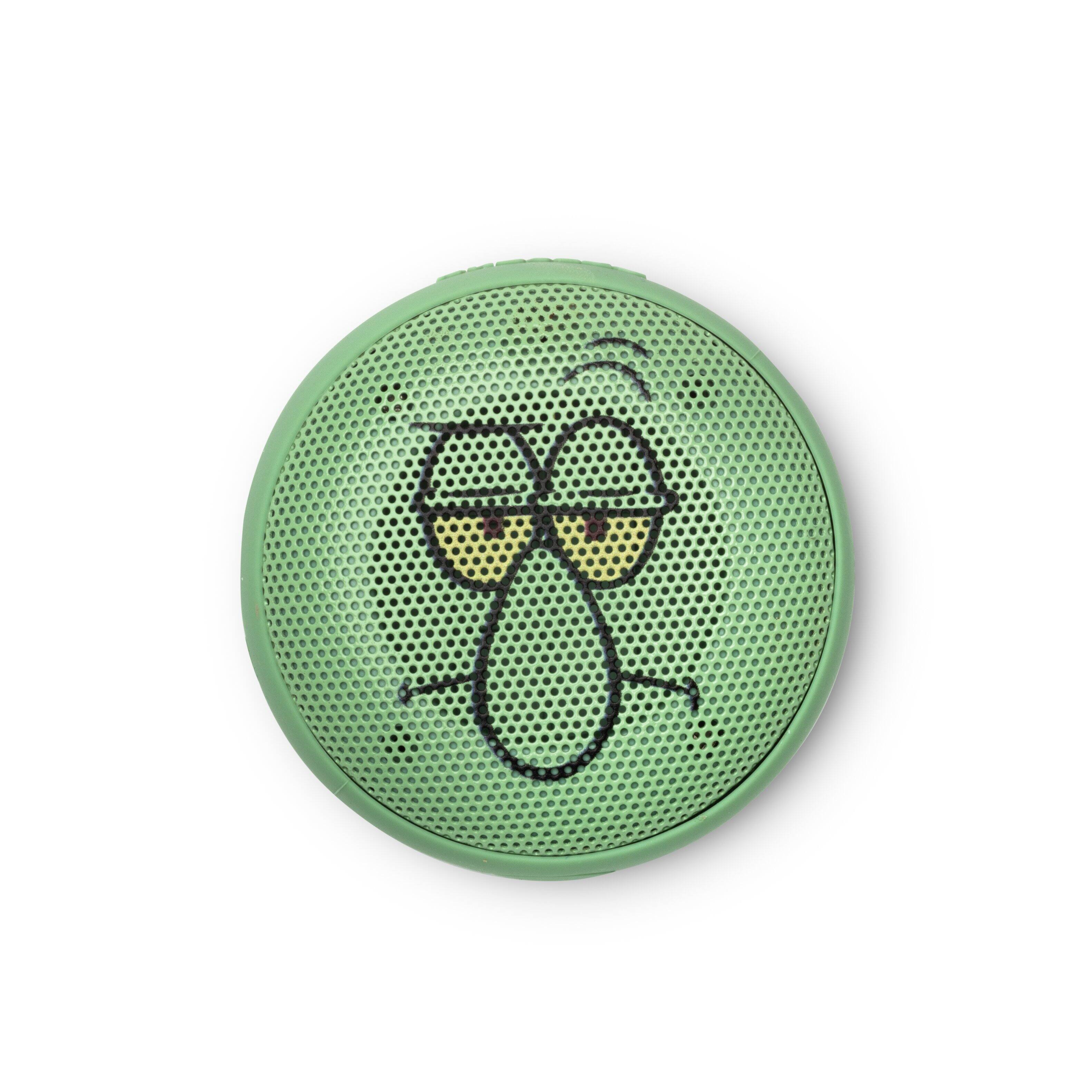 Alt View 11. Speaqua - Cruiser Portable Waterproof Compact Bluetooth Speaker - Squidward - Squidward.