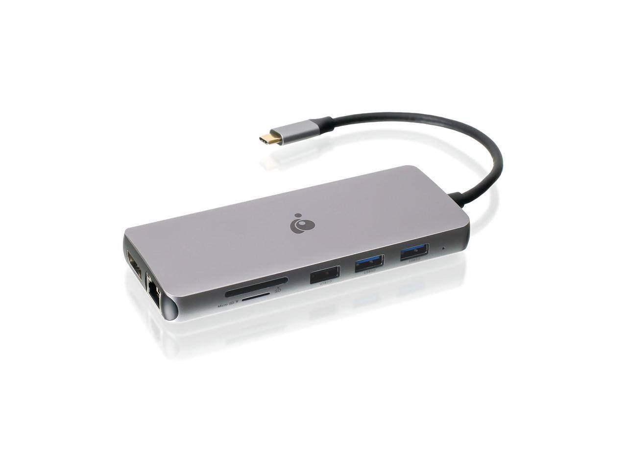Alt View 10. IOGEAR - IOGEAR USB-C Triple HD Compact Dock w/ PD 3.0 GUD3C4K3P.