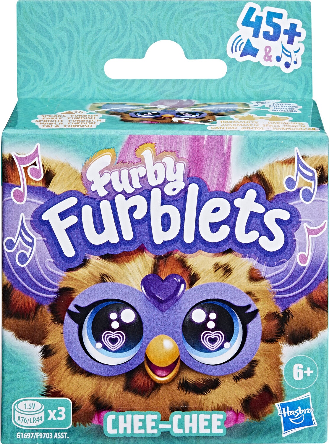 Hasbro Furby Furblets Chee Chee COLLECTIBLES Multicolor