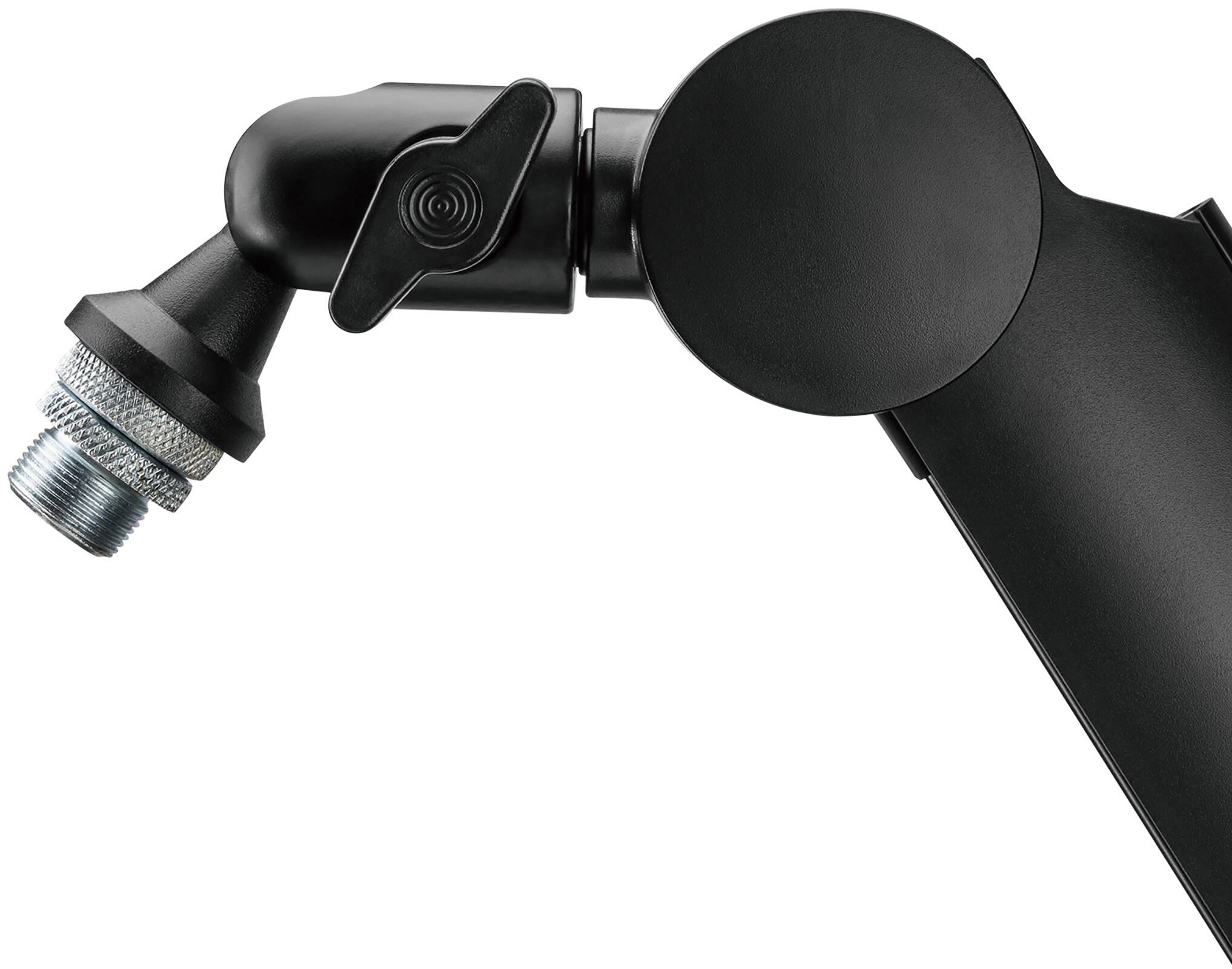 Alt View 16. ACGAM - Boom Arm Microphone Mic Stand with 3/8'' to 5/8'' Screw Adapter for Blue Yeti HyperX QuadCast Shure SM7B and other Mic - Matte Black.