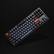 Alt View 12. Keychron - K8 Pro Red Switch Mechanical Keyboard Mac or PC - Black.