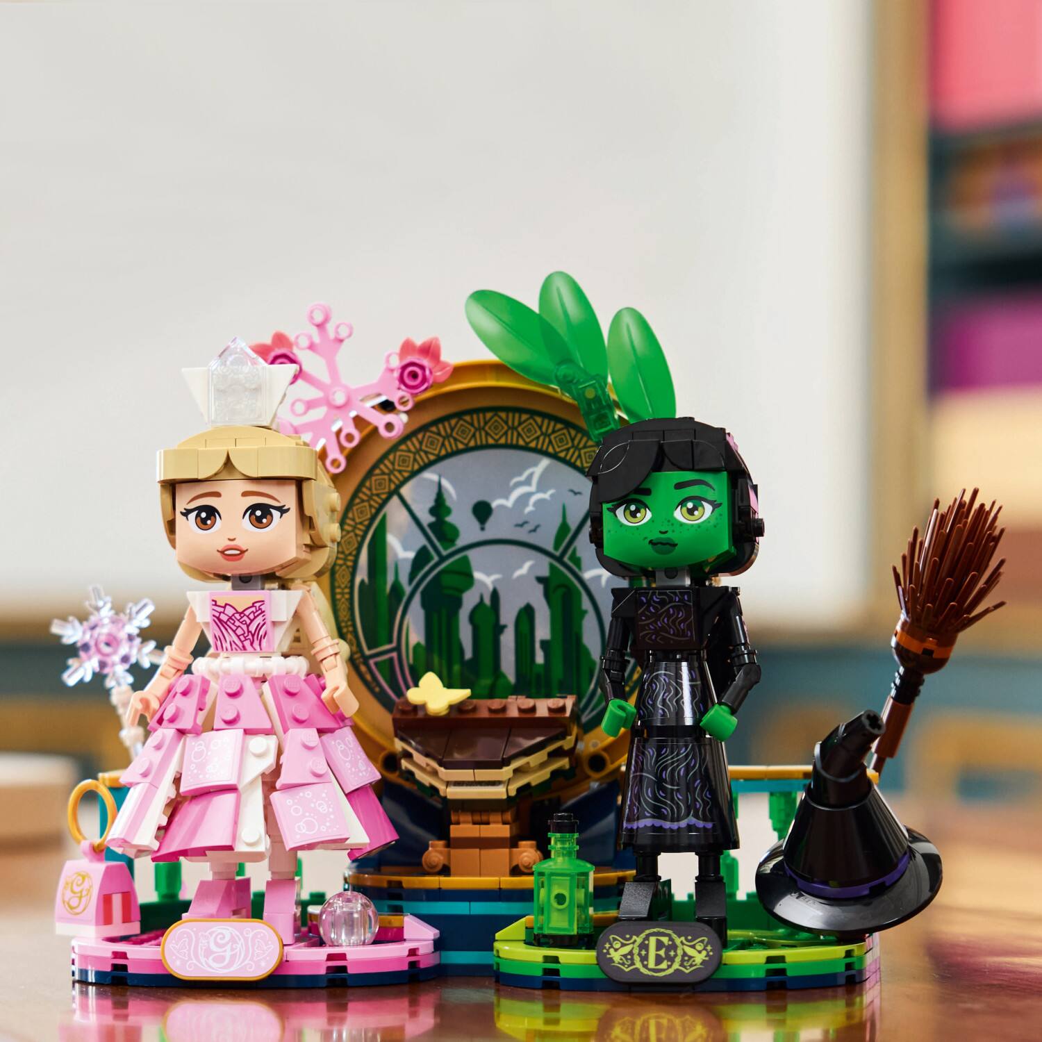 Alt View 13. LEGO - Wicked Elphaba & Glinda Figures Fantasy Playset, Kids Witch Toys 75682.