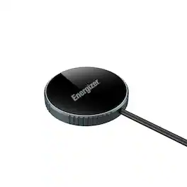 Energizer - Qi2 Certified 15W Magnetic Wireless Charger WCP112 - Black