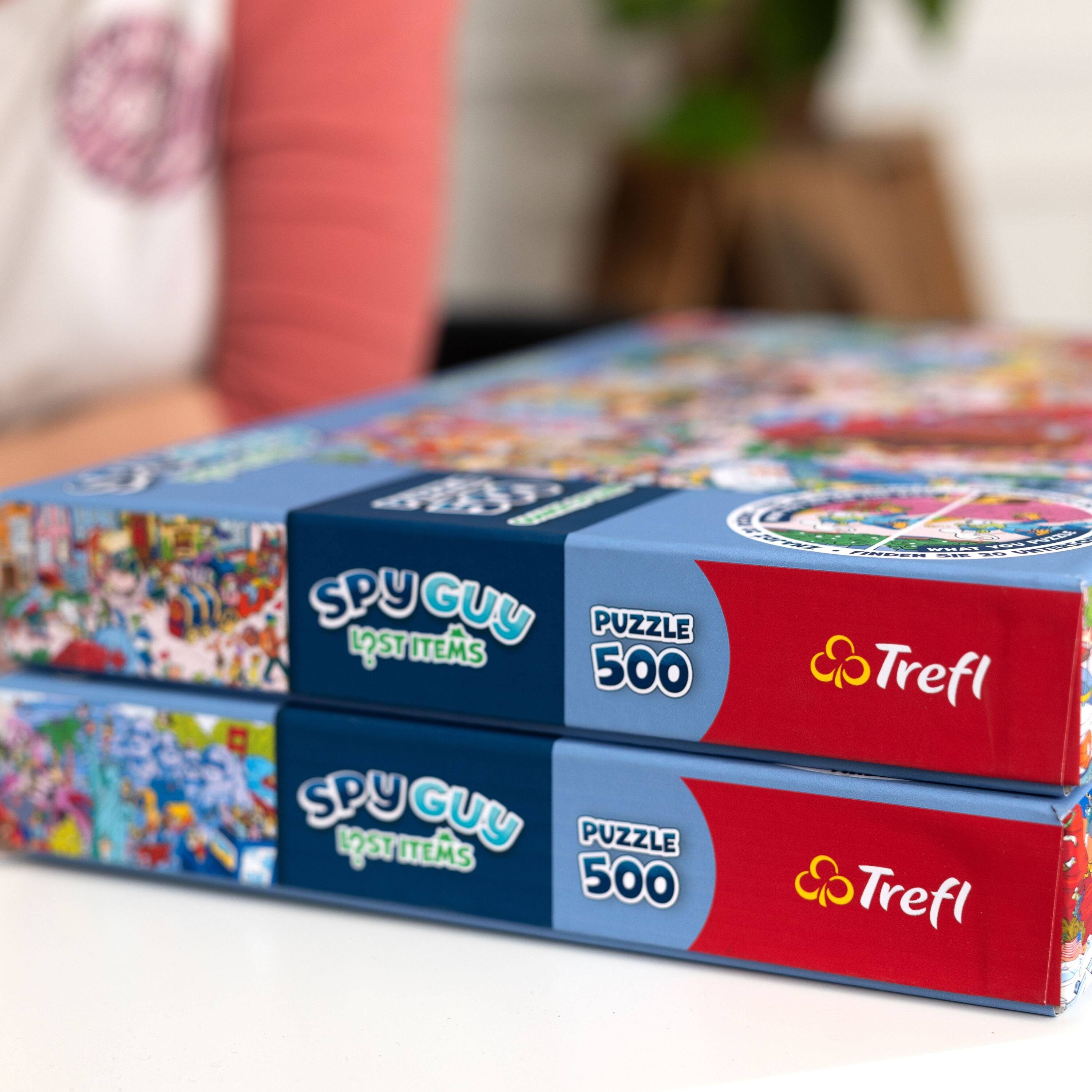 SPY GUY  
LOST ITEMS  
PUZZLE 500  
Trefl