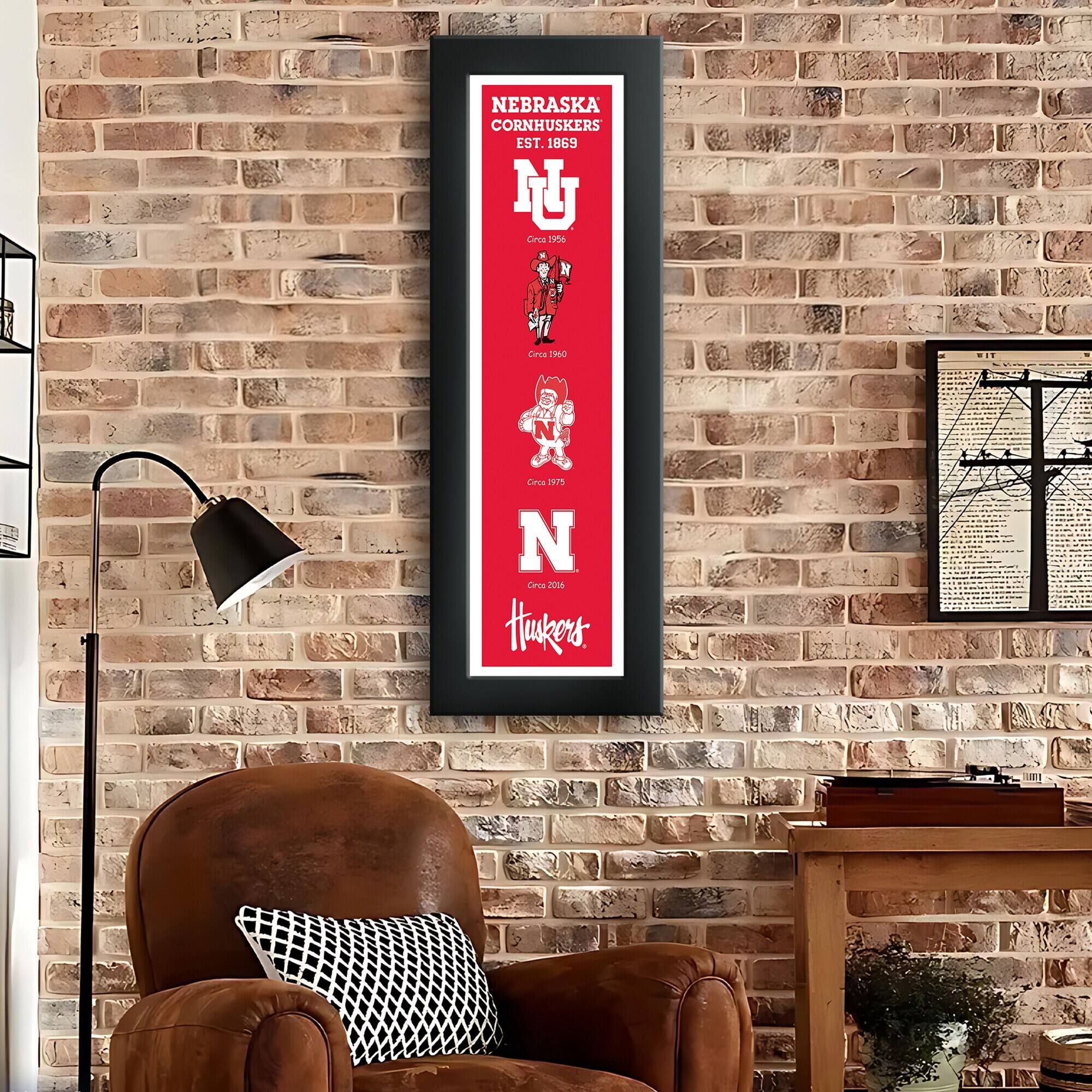 NEBRASKA CORNHUSKERS  
EST. 1869  

1956  
1960  
1979  
2016  

N  
Huskers